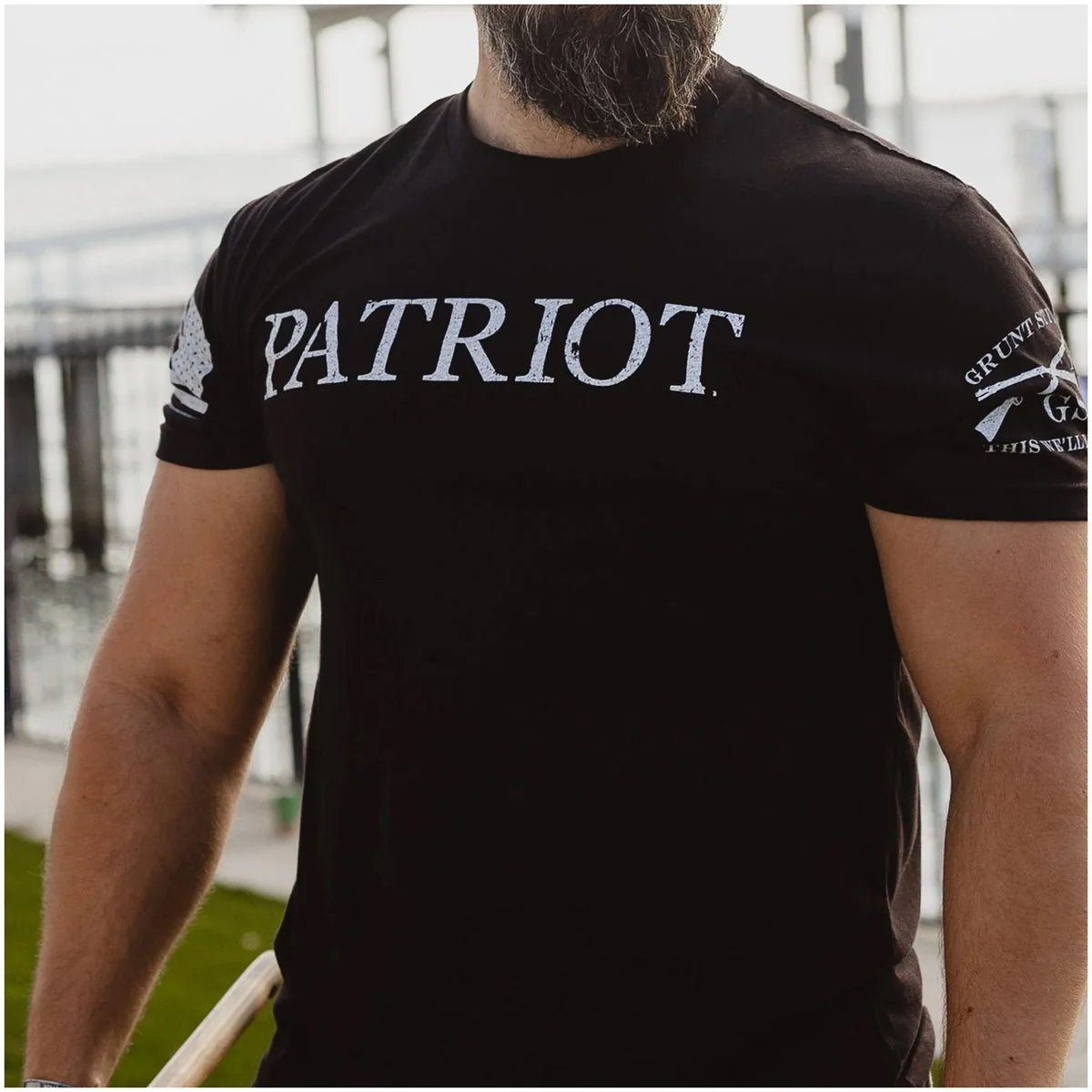 Grunt Style Patriot Defined T-Shirt - Black - Image 3