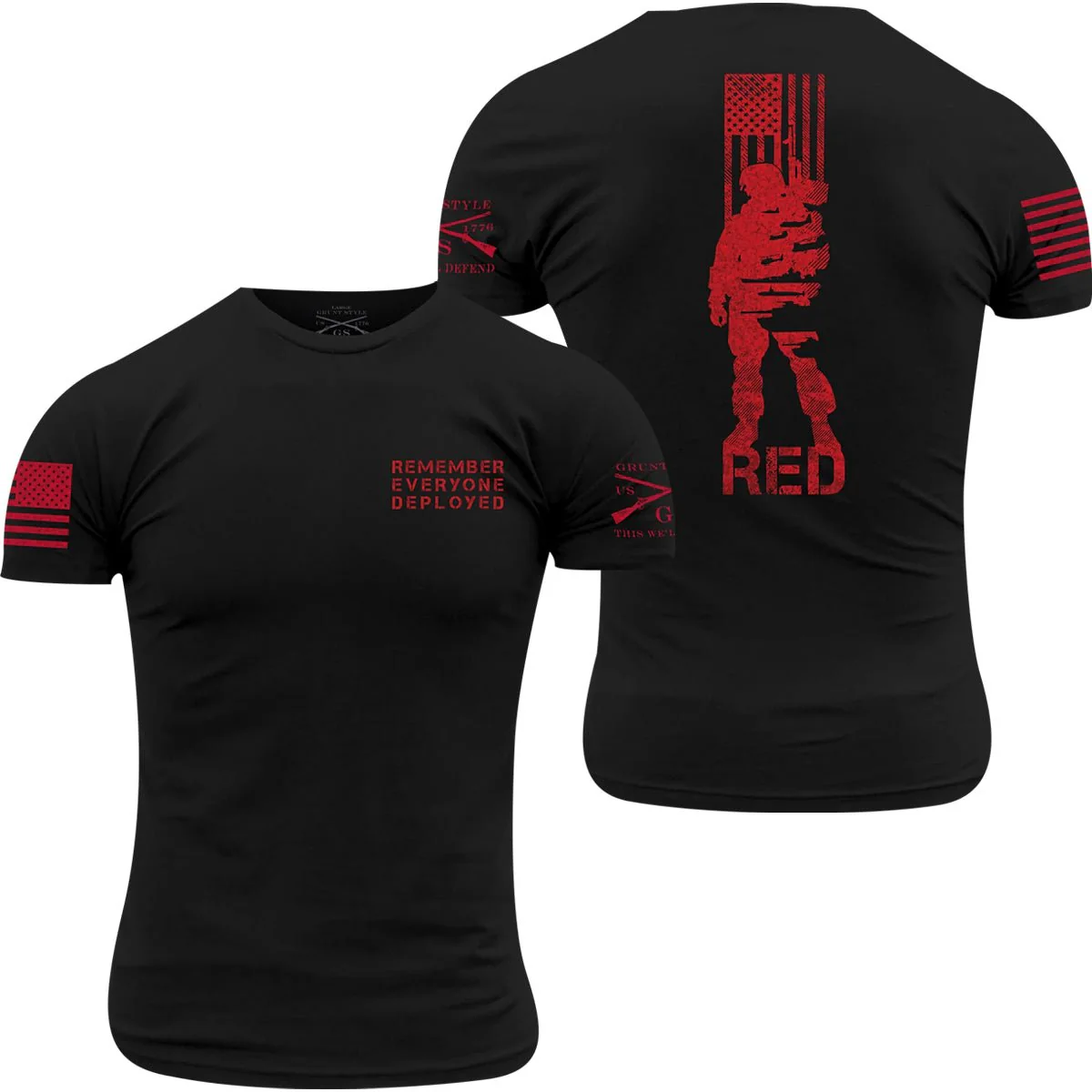 Grunt Style R.E.D. All Forces T-Shirt