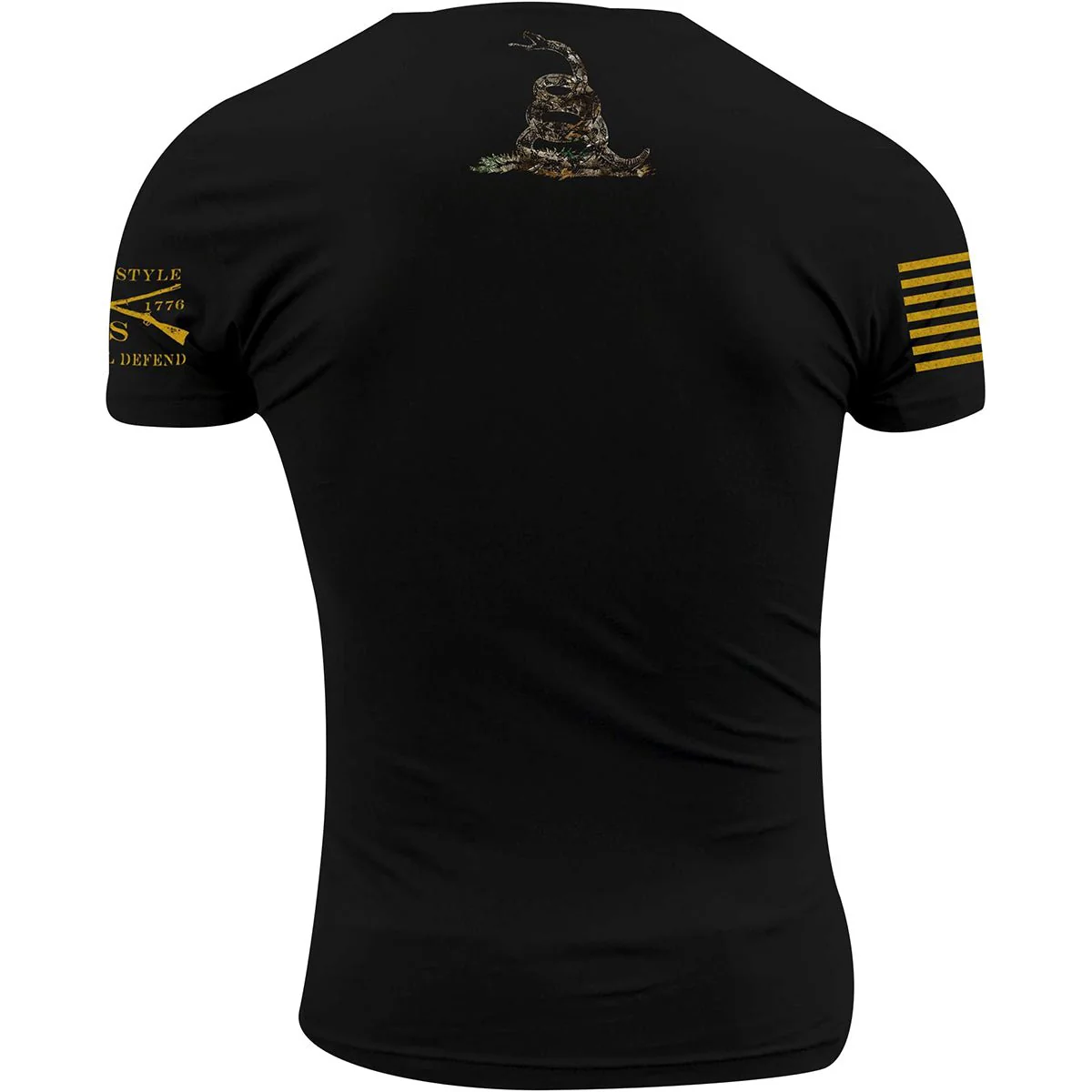 Grunt Style Realtree Edge - Don't Tread On Me T-Shirt - Black - Image 3
