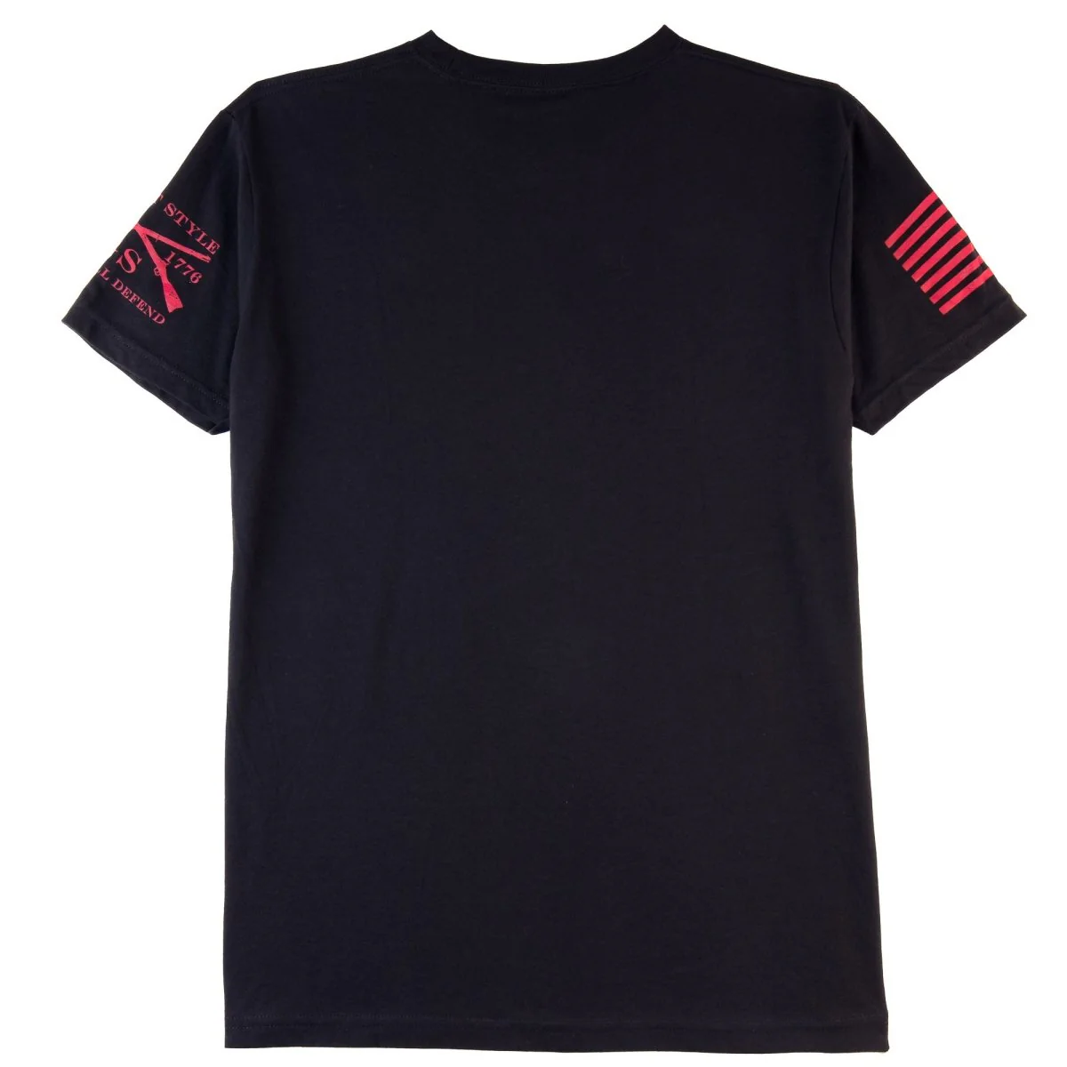 Grunt Style Red Blood American Reaper T-Shirt - Black - Image 2
