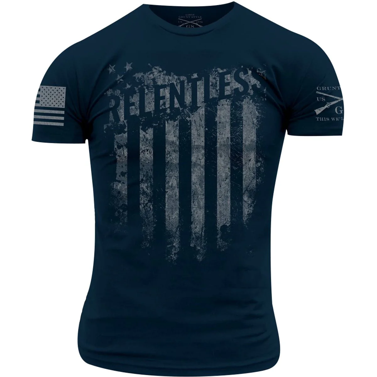 Grunt Style Relentless T-Shirt - Navy