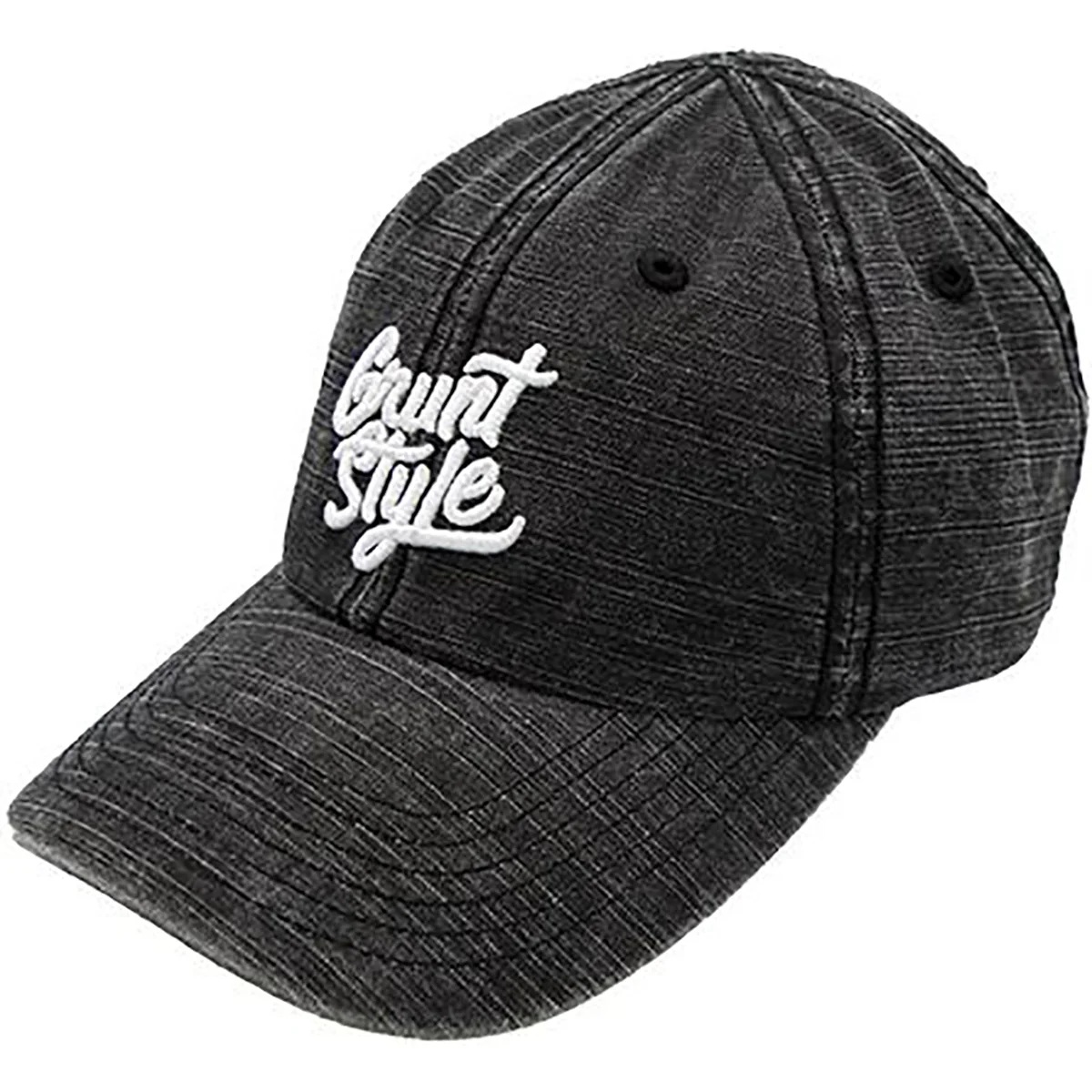 Grunt Style Script Logo Charcoal Wash Hat