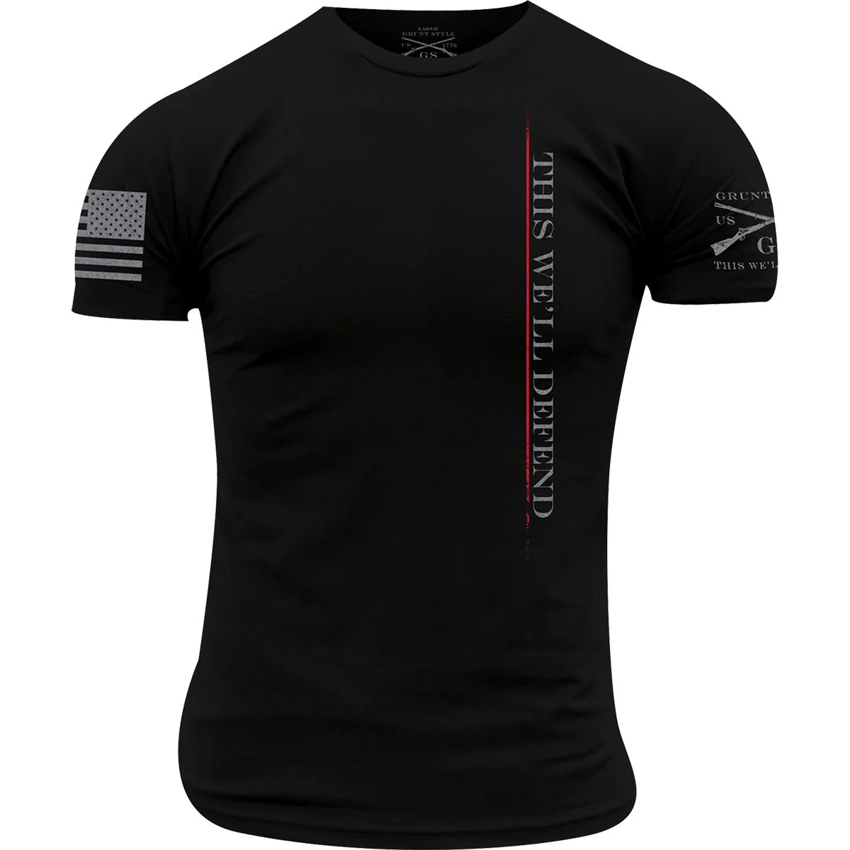 Grunt Style Second Amendment 2.0 T-Shirt - Black - Image 2