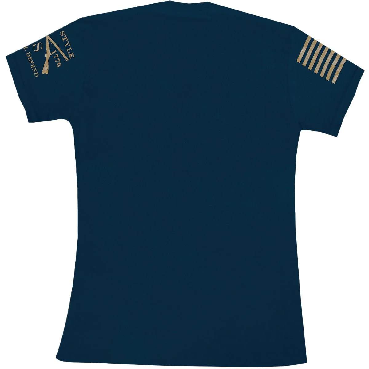 Grunt Style True American Spirit T-Shirt - Midnight Navy - Image 2