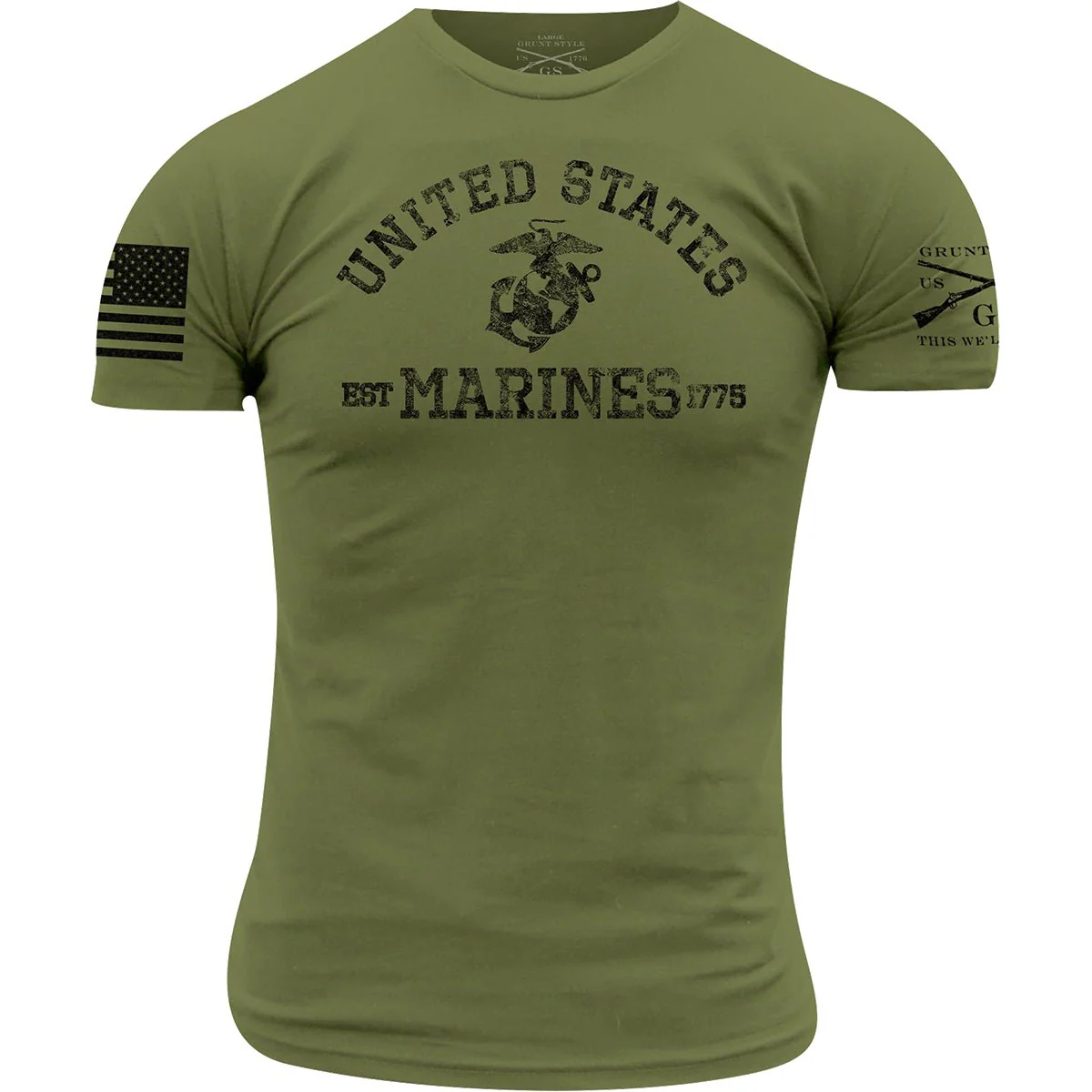 Grunt Style USMC - Est. 1775 T-Shirt - Image 6