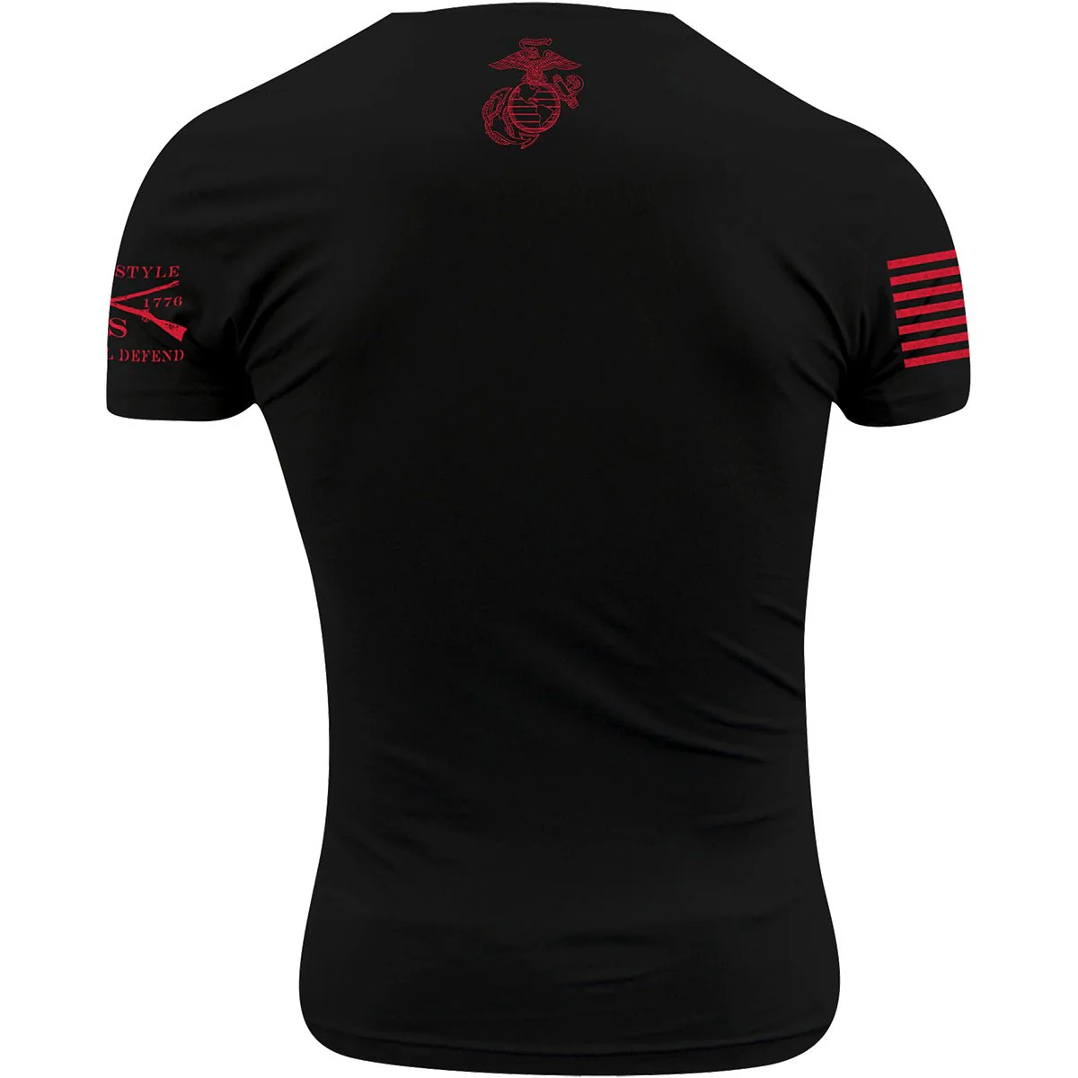 Grunt Style USMC - Est. 1775 T-Shirt - Black - Image 3