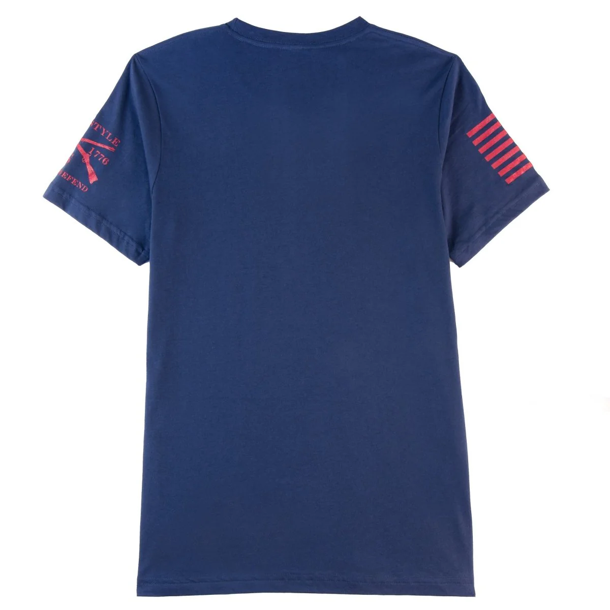 Grunt Style USMC - Never Met A Marine T-Shirt - Navy - Image 2