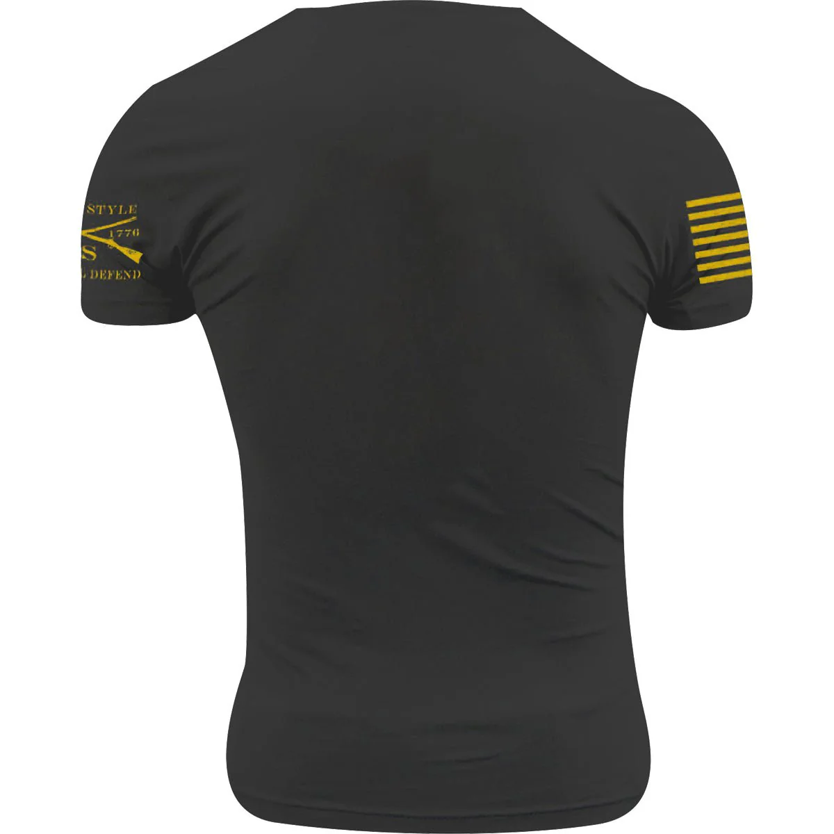 Grunt Style USN - Navy Loose Lips T-Shirt - Small - Heather Gray - Image 2