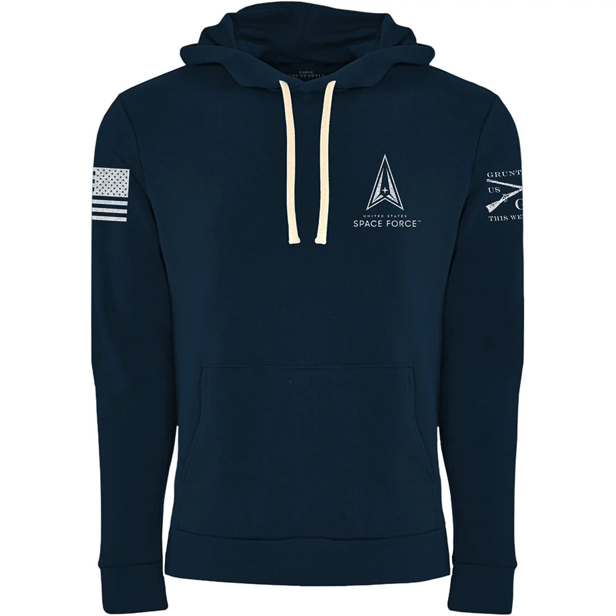 Grunt Style USSF - Basic Logo Pullover Hoodie - Midnight Navy