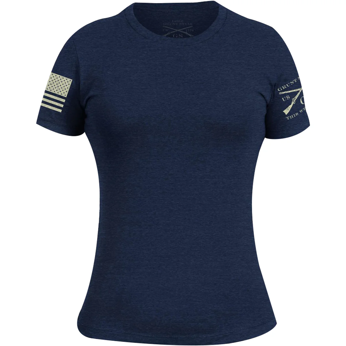 Grunt Style Women's Basic Crewneck T-Shirt - Image 3