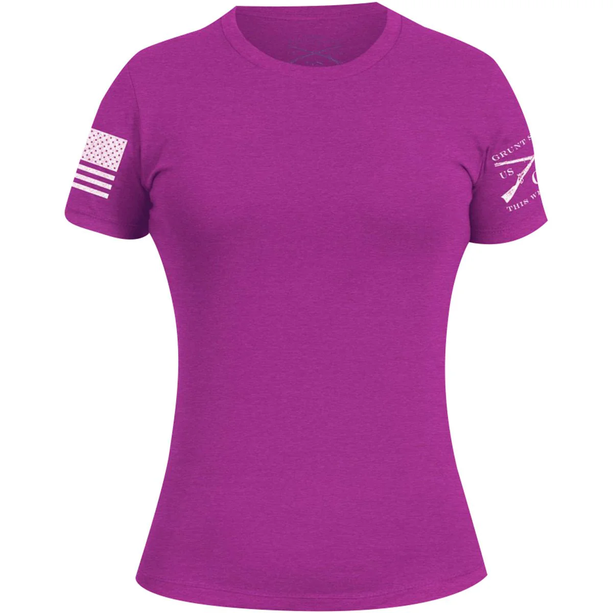 Grunt Style Women's Basic Crewneck T-Shirt - Image 5