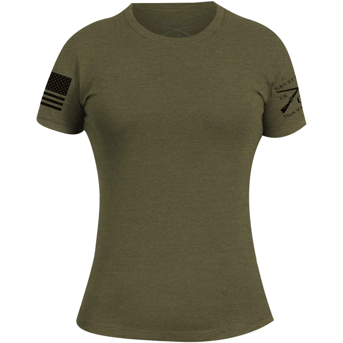 Grunt Style Women's Basic Crewneck T-Shirt - Image 7