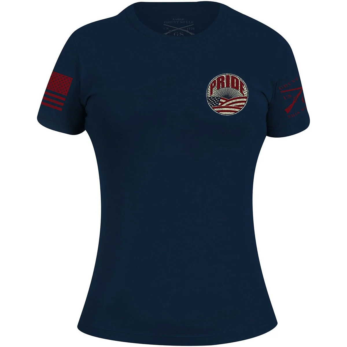 Grunt Style Women's Ethos T-Shirt - Navy - Image 2