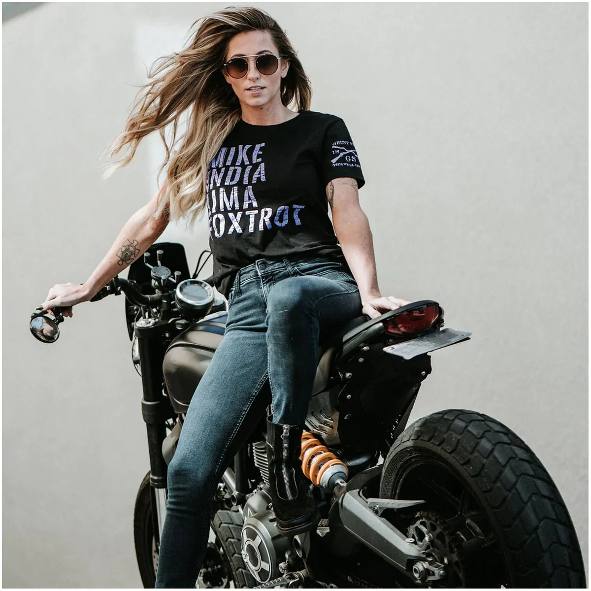 Grunt Style Women's MILF T-Shirt - Black - Image 2