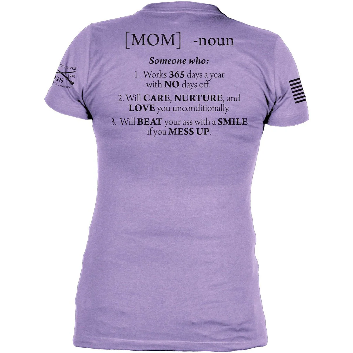 Grunt Style Women's Mom Defined V-Neck T-Shirt - Image 2