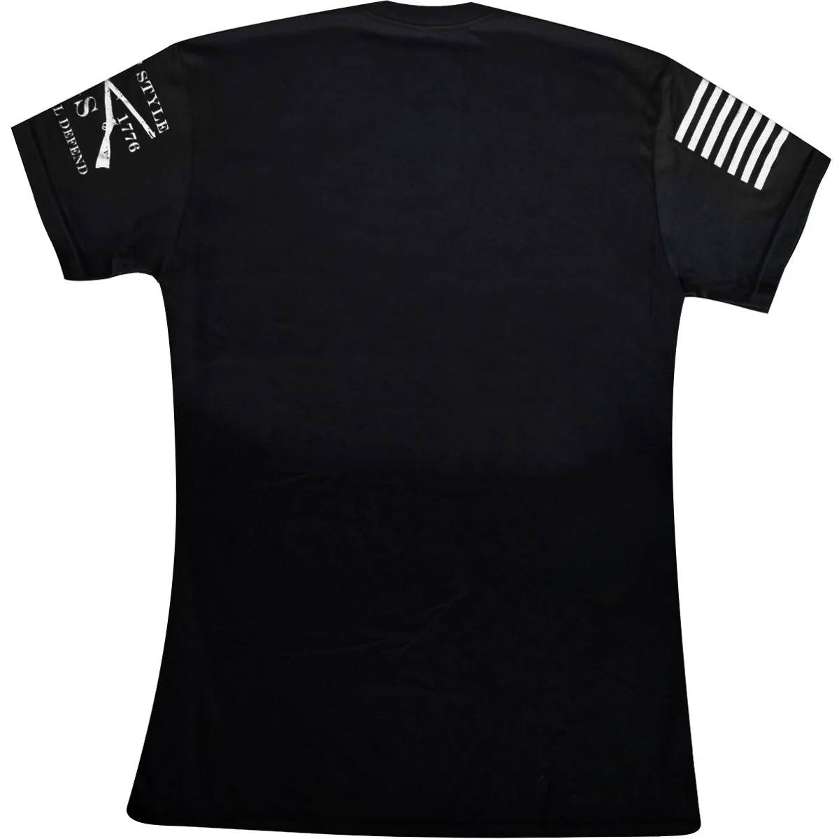 Grunt Style Women's Proud American T-Shirt - Black - Image 2