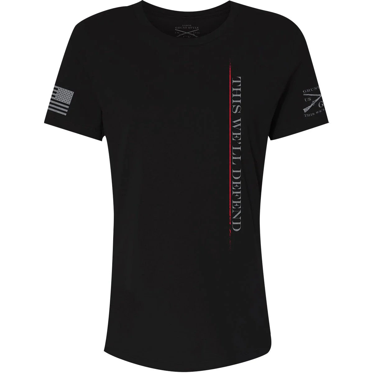 Grunt Style Women's Second Amendment 2.0 Relaxed Fit T-Shirt - Black - Image 2