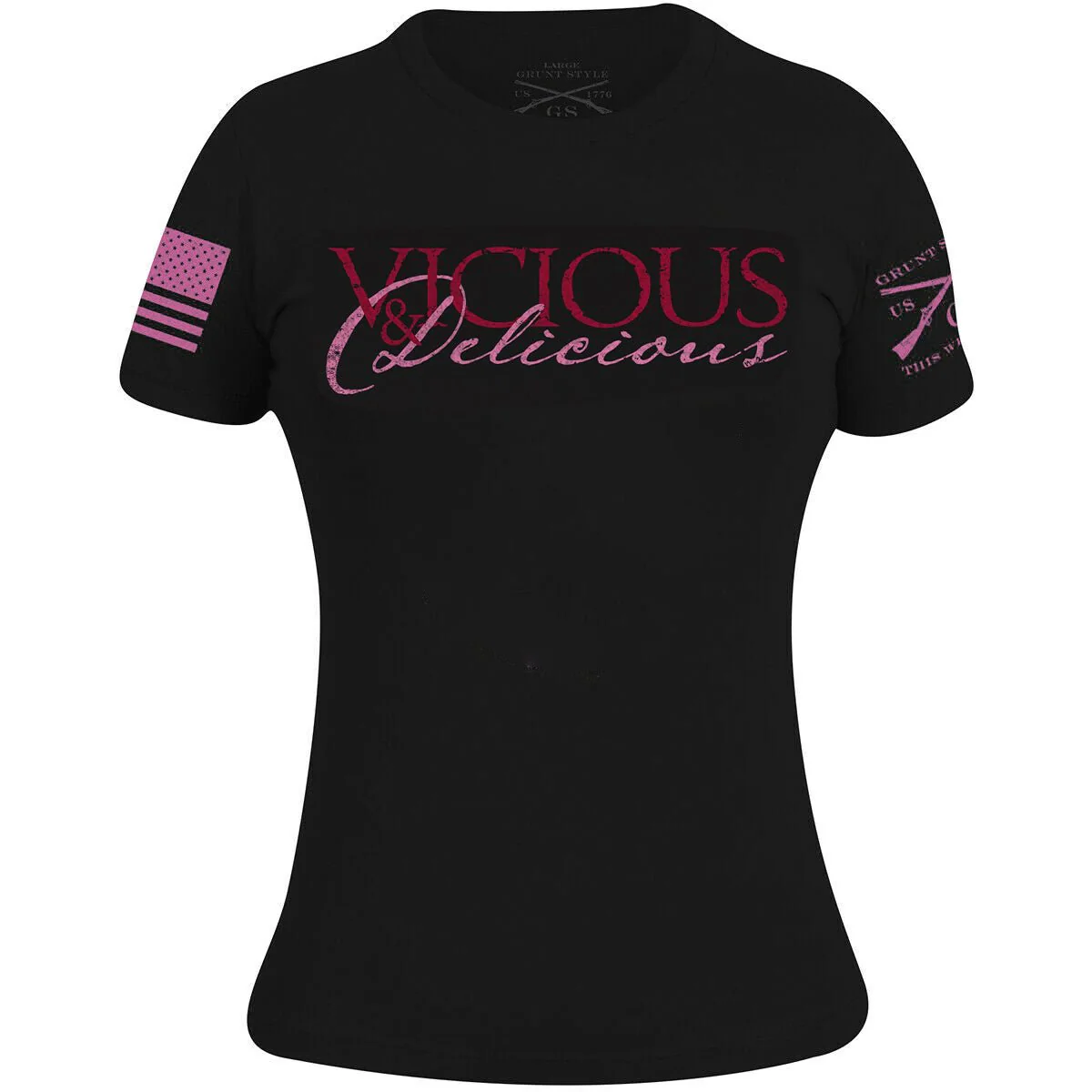 Grunt Style Women's Vicious & Delicious T-Shirt - Black
