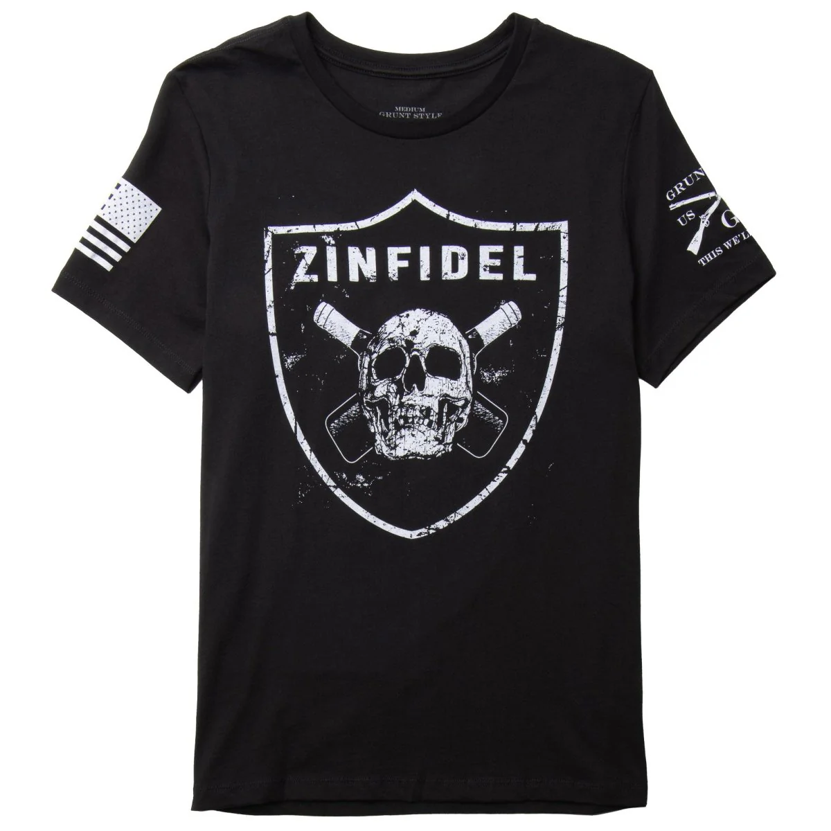 Grunt Style Women's Zinfidel T-Shirt - Black