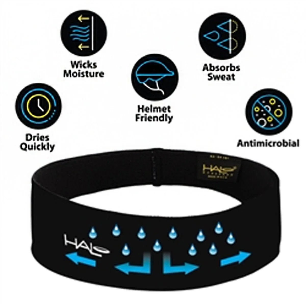 Halo Headband II Pullover Sweatband - Image 5