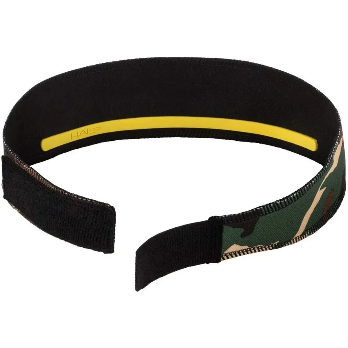 Halo Headband V Hook and Loop Sweatband - Camo Green - Image 2