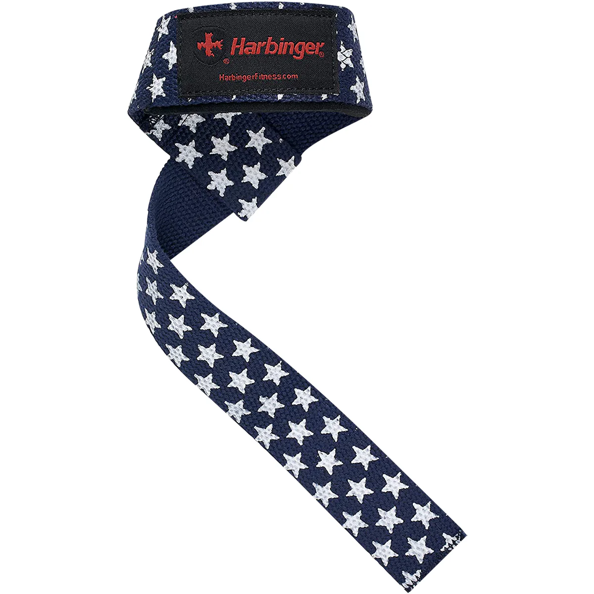 Harbinger 21.5" Padded Cotton Weight Lifting Straps - Image 9