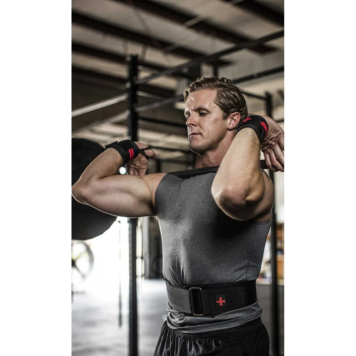 Harbinger 4" Nylon Weight Lifting Belt - Image 3