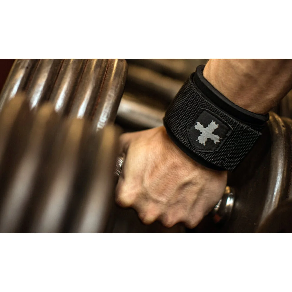 Harbinger 6mm Neoprene Cuff Lifting Wrist Supports - Image 4