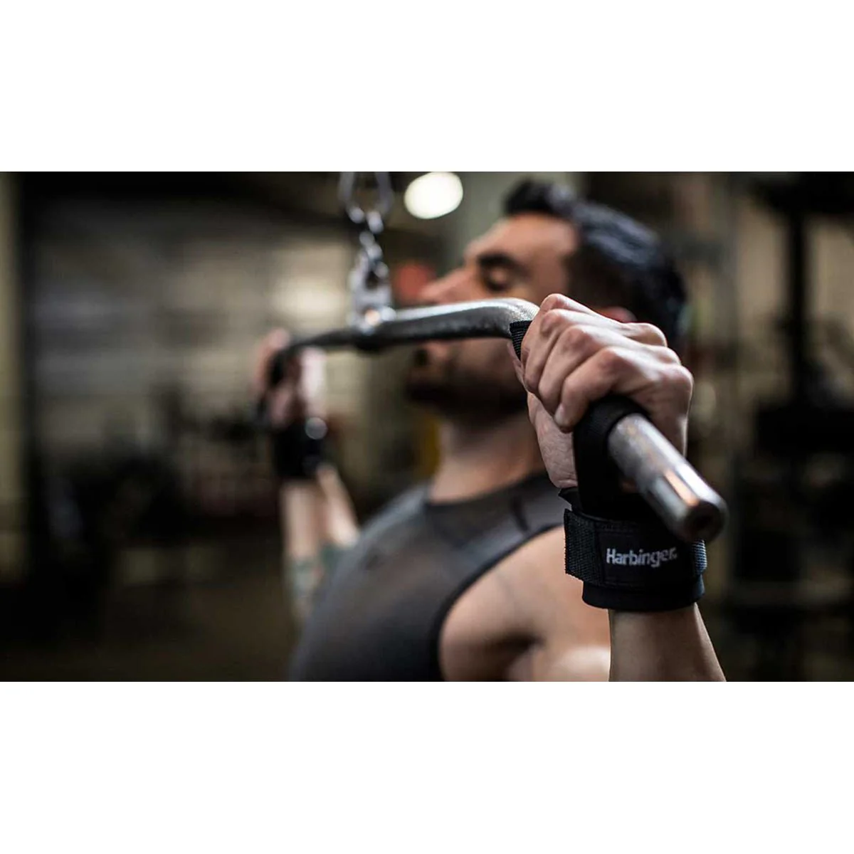 Harbinger Big Grip Pro No-Slip Weight Lifting Straps - Image 2