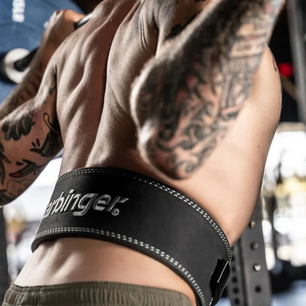 Harbinger Heavy Duty 10MM Power Lifting Lever Belt - Image 3