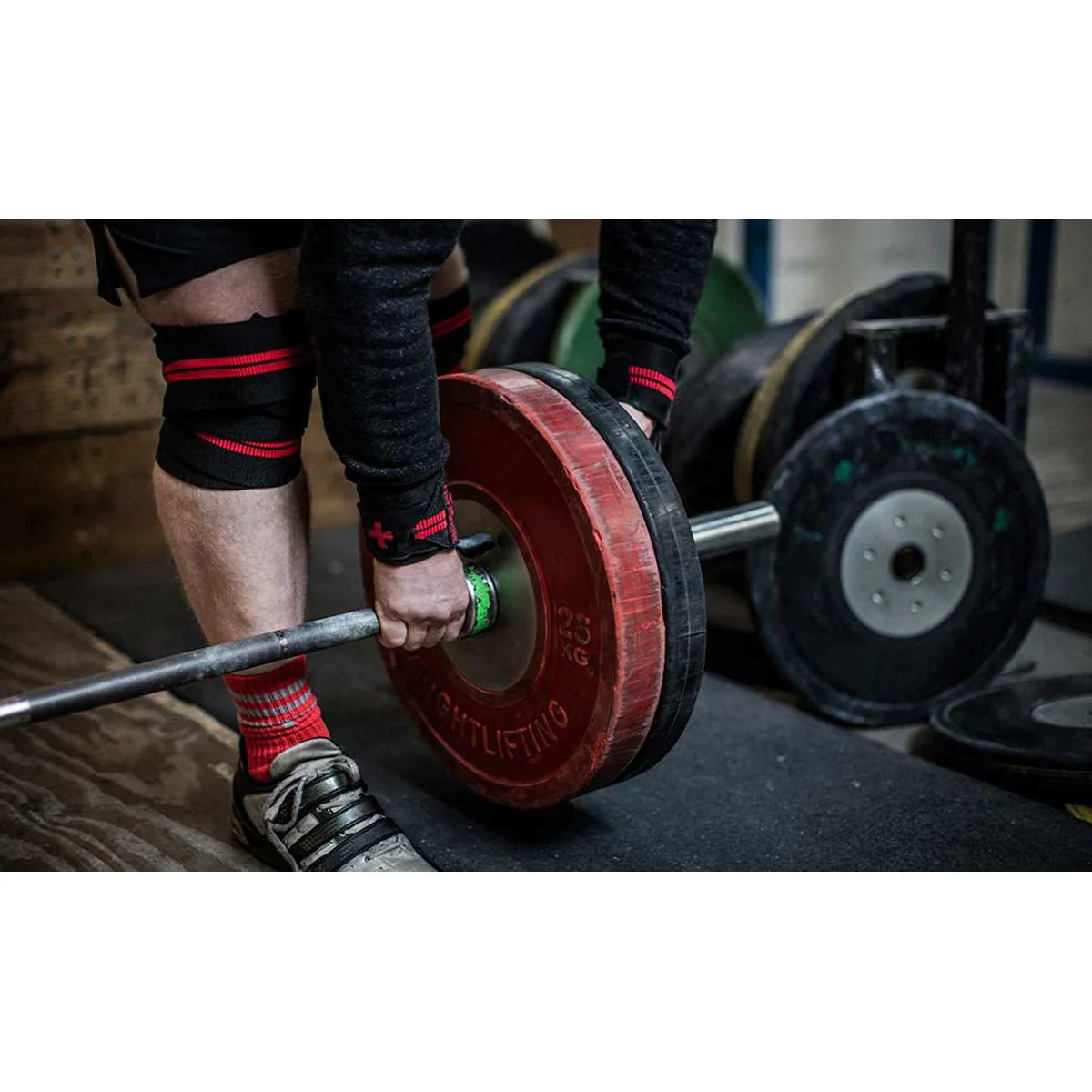 Harbinger Red Line Wrist Wraps - Image 5
