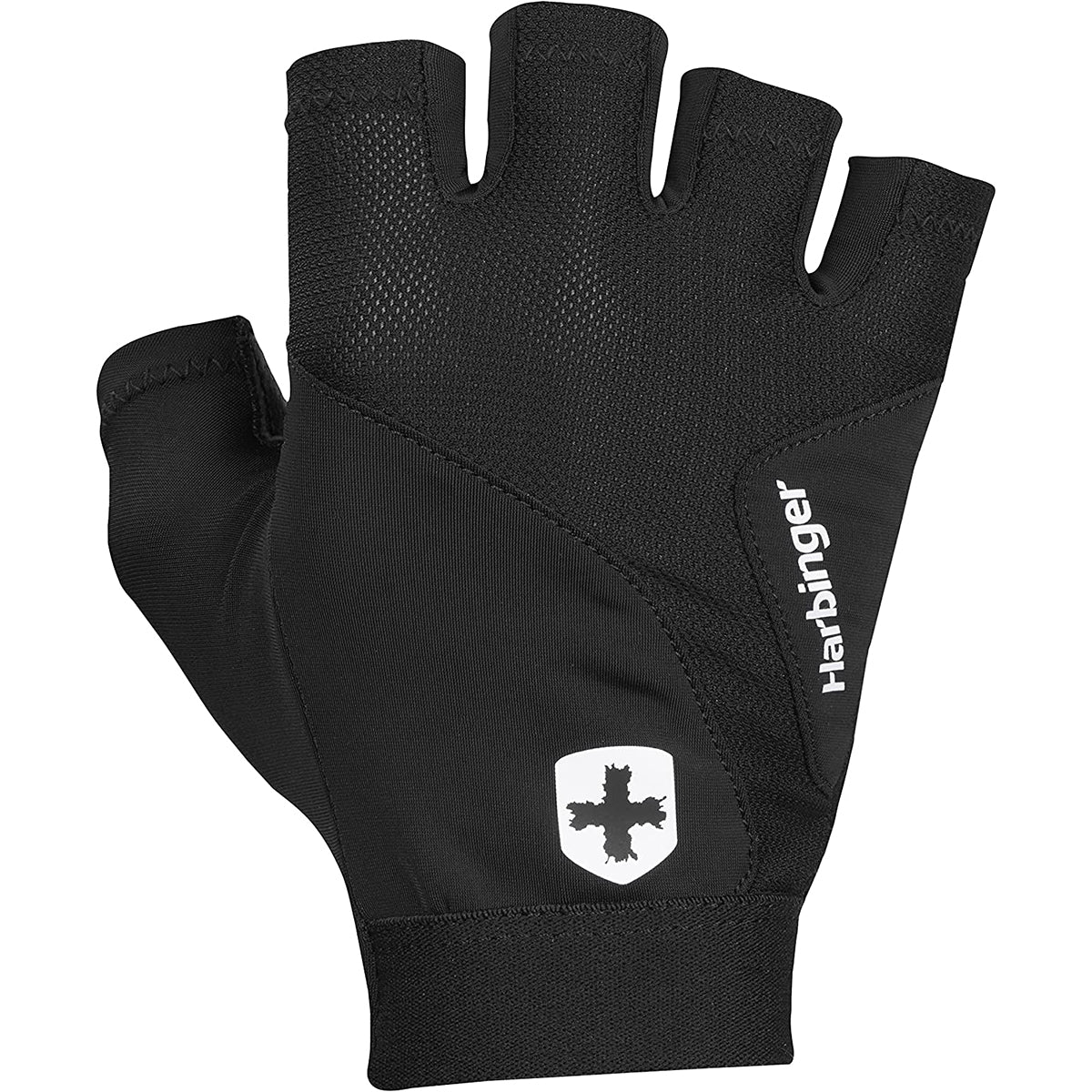 Harbinger Unisex FlexFit Weight Lifting Gloves - Black - Image 2