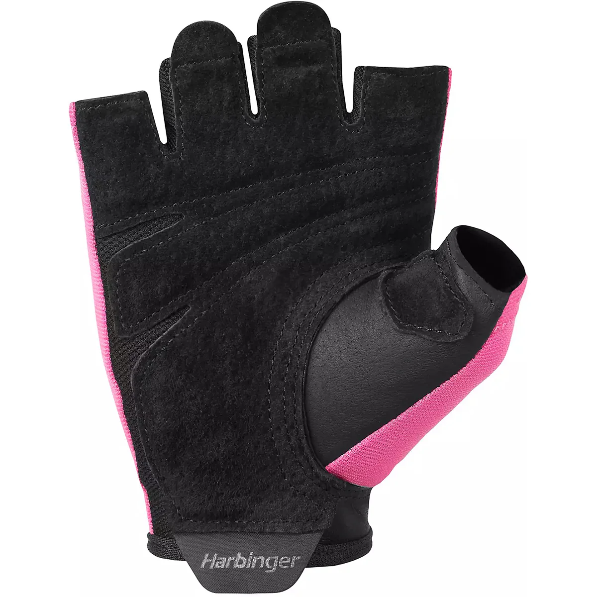 Harbinger Unisex Power Weight Lifting Gloves - Pink - Image 4