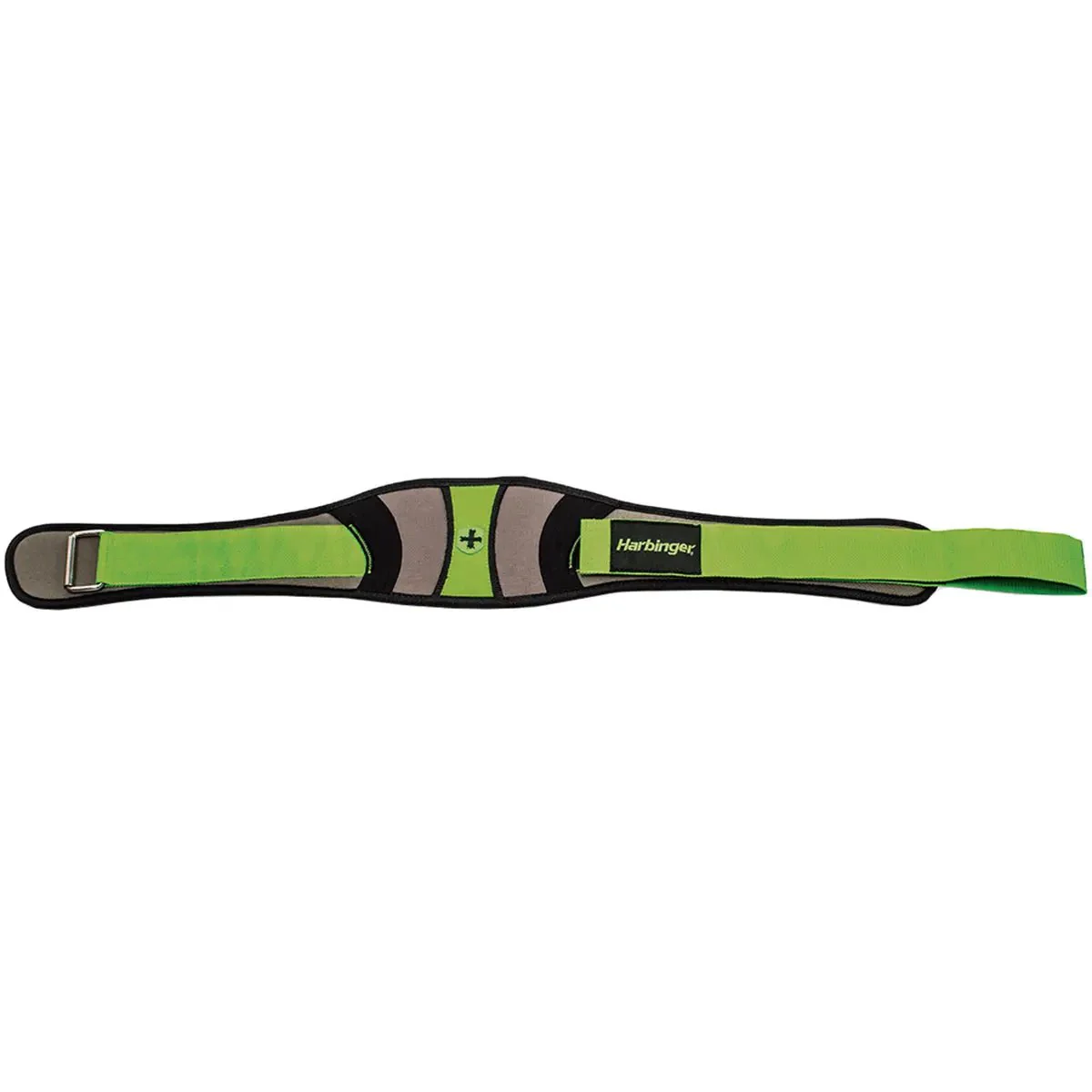 Harbinger Women's 5" Contour FlexFit Weight Lifting Belt - Green/Black/Gray - Image 3