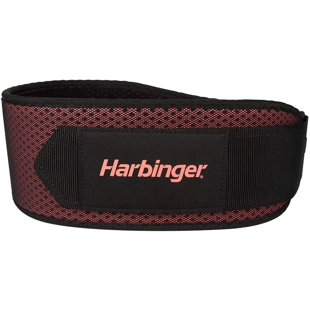 Harbinger Women's HexCore 4.5" Weight Lifting Belt - Coral - Image 4