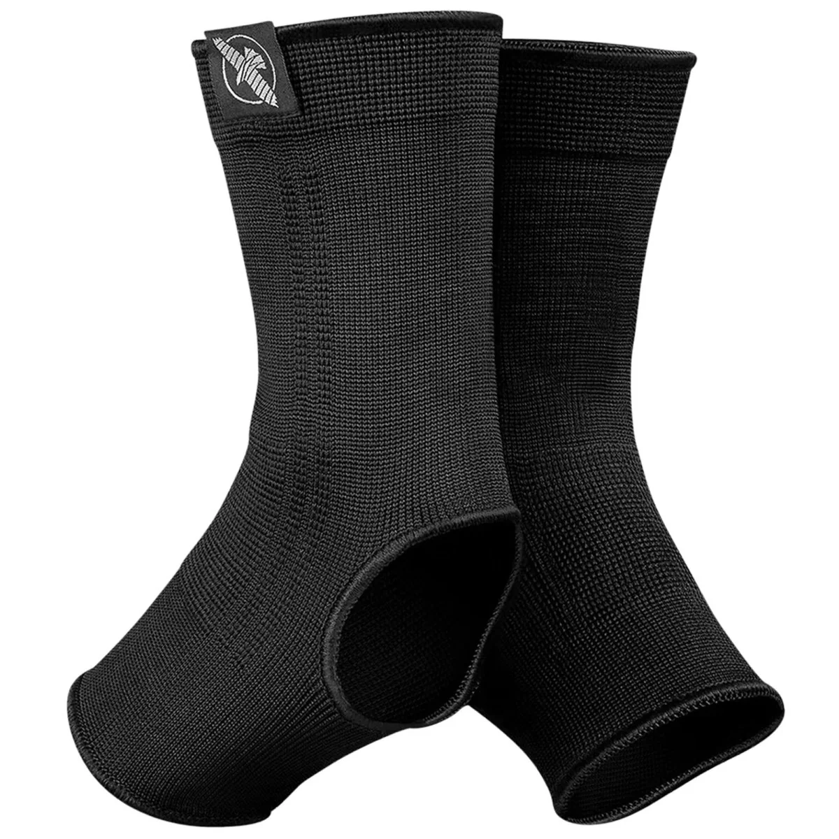 Hayabusa Ankle Supports, Black, Mixed fabric, Pair of 2