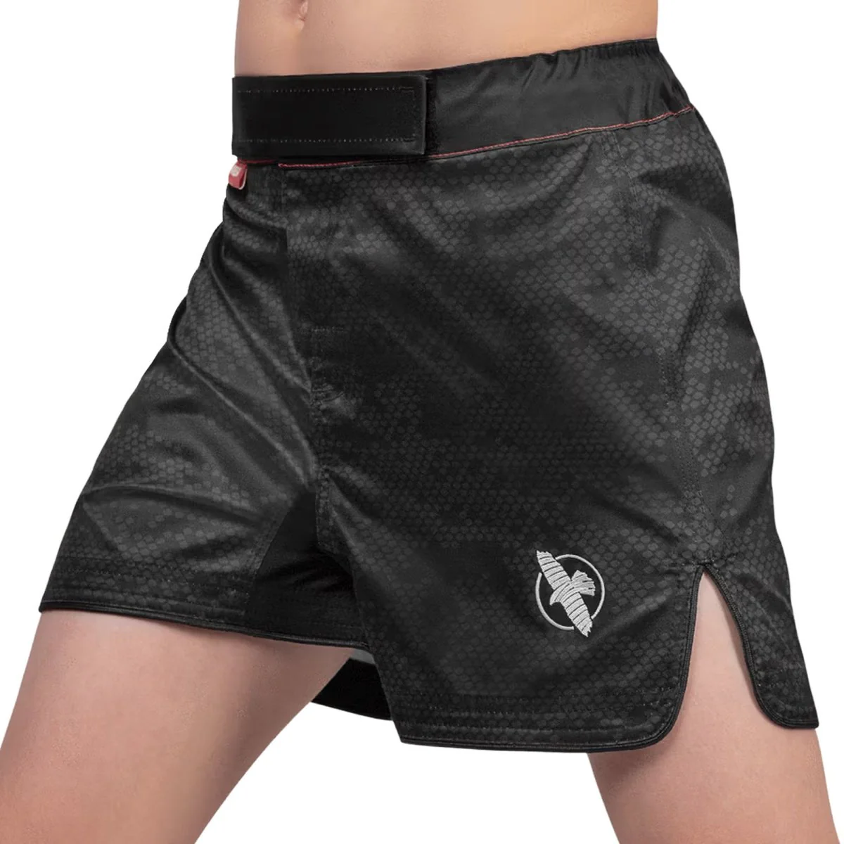 Hayabusa Hexagon Youth Fight Shorts, Black