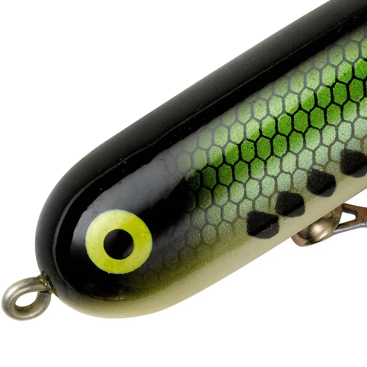 Heddon Tiny Torpedo 1/4 oz Fishing Lure - Black Shiner/Glitter - Image 2