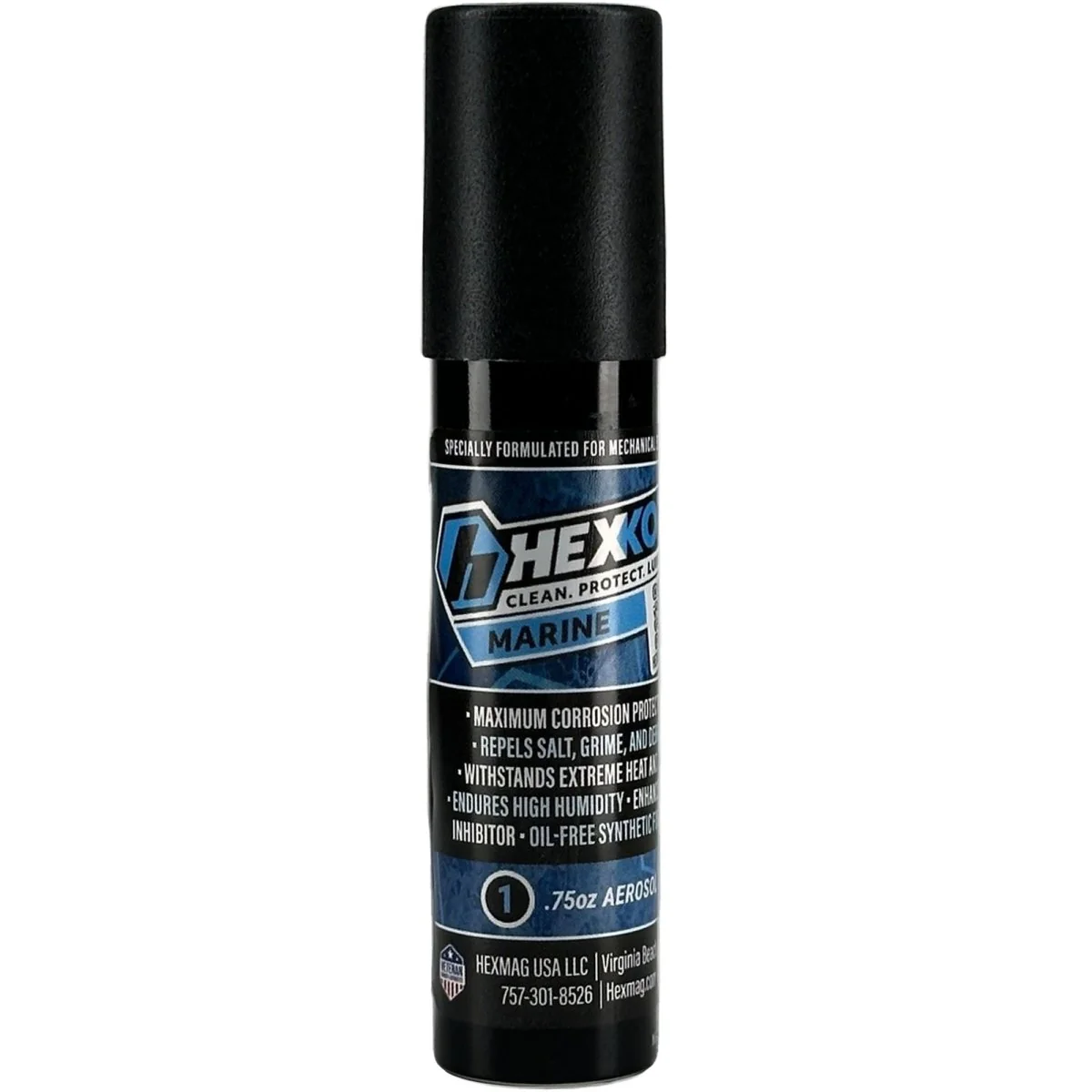 HEXKOTE Marine Series Boat Fishing Gear Dry Lubricant 0.75 oz Aerosol Can