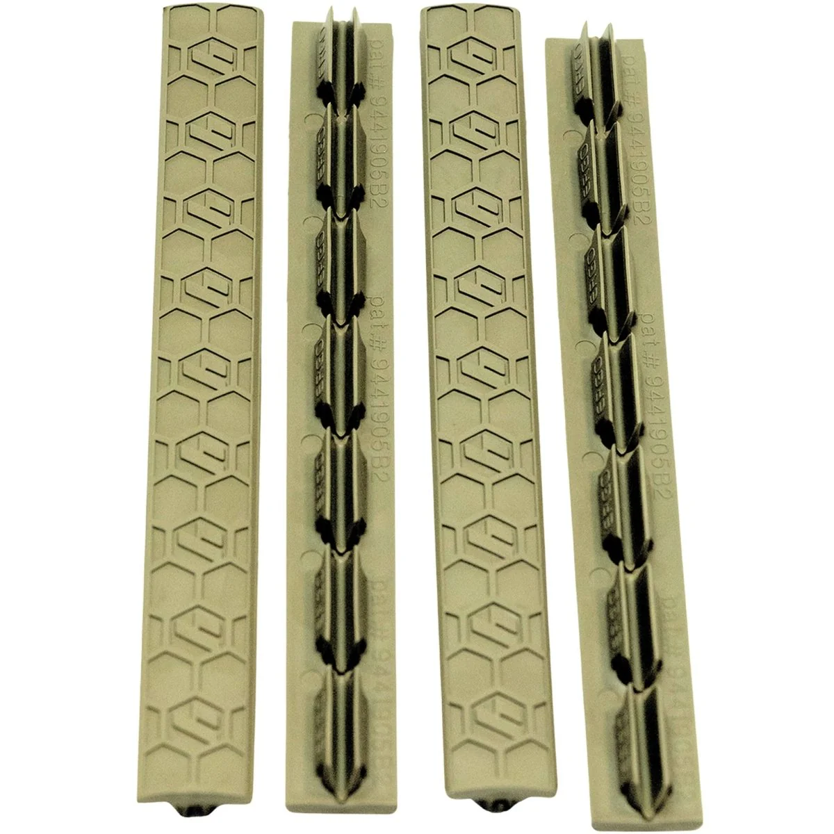 HEXMAG WedgeLok M-LOK Low-Profile Rail Cover (4 Pack) - Image 4