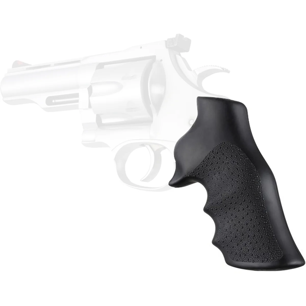 Hogue Dan Wesson Large Frame Rubber Monogrip - Black