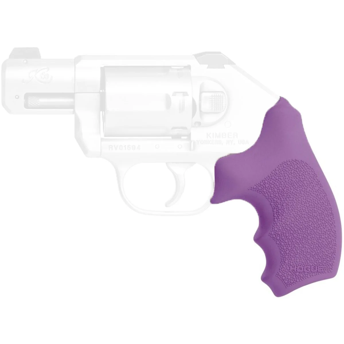 Hogue Kimber K6s DASA & DAO Bantam Cobblestone Rubber Monogrip - Image 3