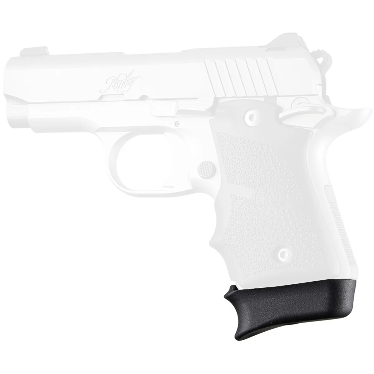 Hogue Kimber Micro 9 Cobblestone Rubber Grip with Finger Grooves
