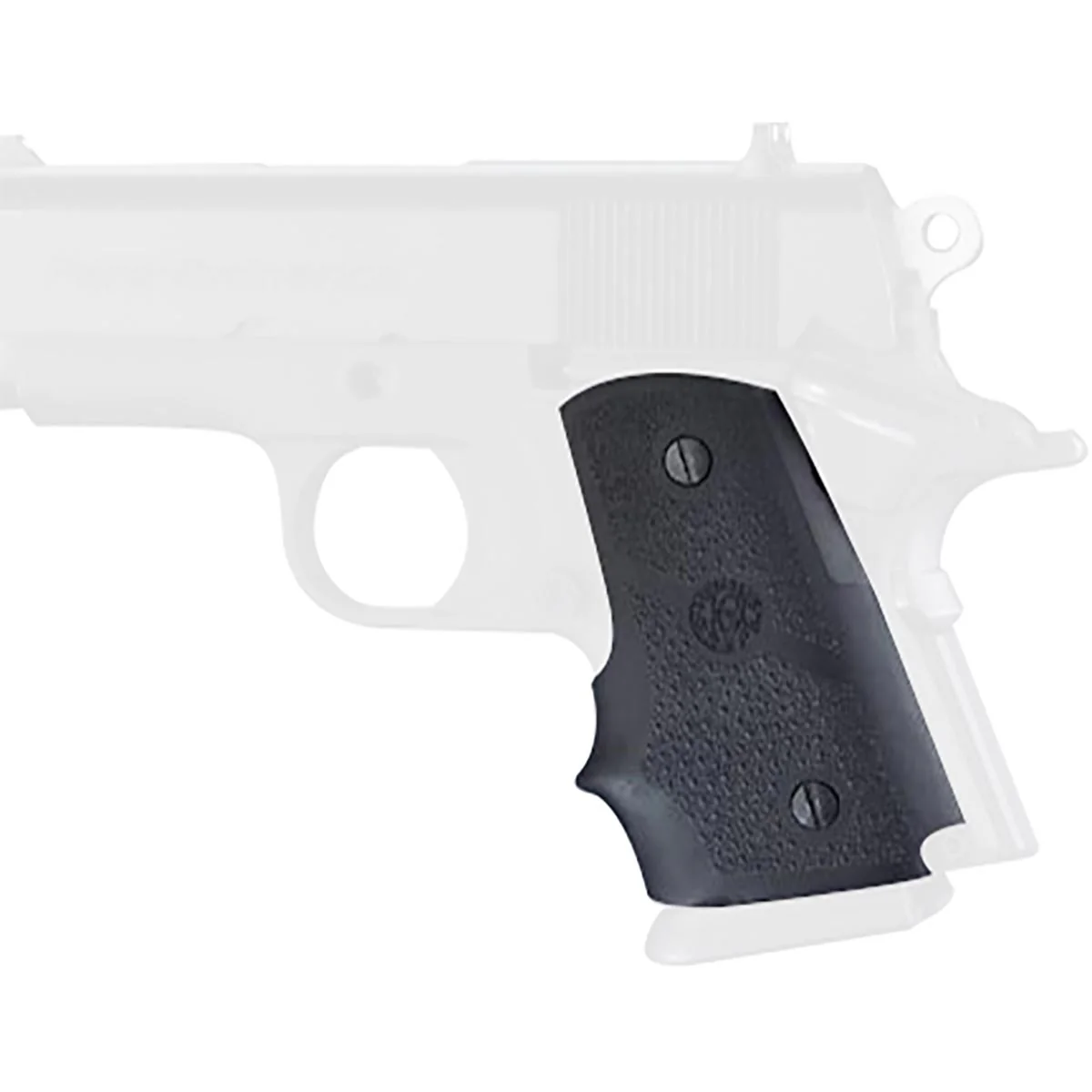 Hogue Para Ordnance P-10 Rubber Grip with Finger Grooves - Black