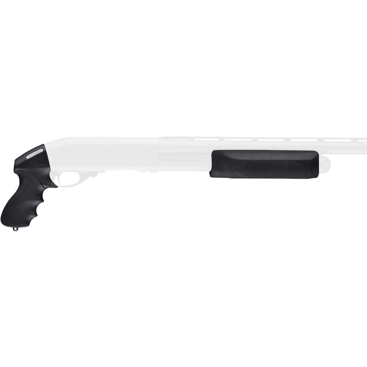 Hogue Remington 870 12 Gauge Tamer Shotgun Pistol Grip and Forend - Black - Image 2