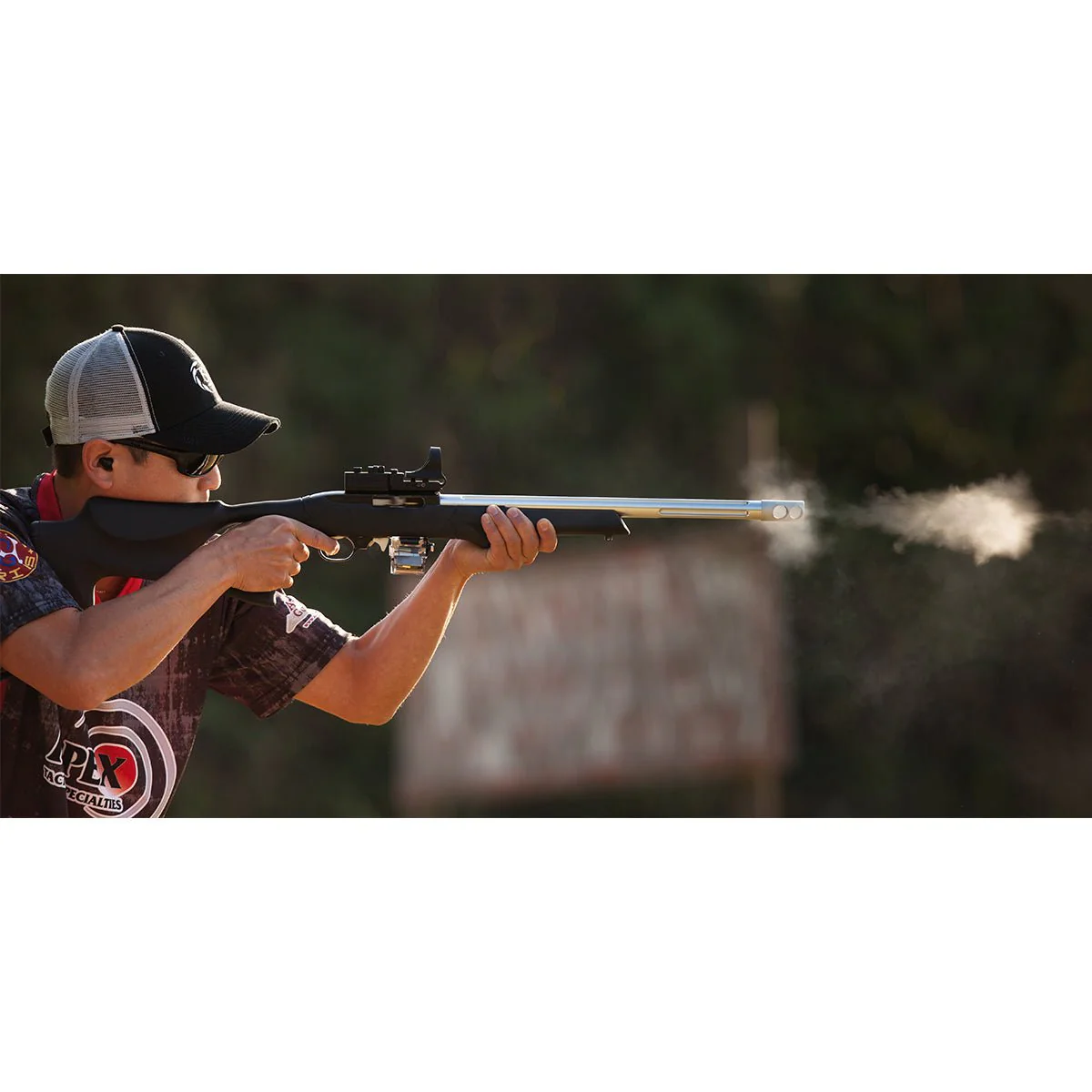 Hogue Ruger 10-22 Tactical Thumbhole Overmolded Stock with .920 Barrel Channel - Image 2