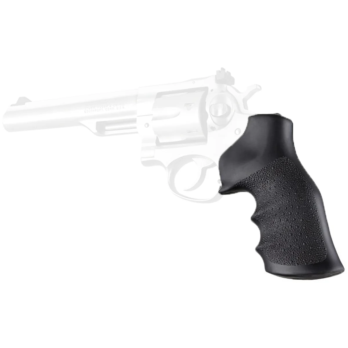 Hogue Ruger GP100/Super Redhawk Rubber Monogrip - Black
