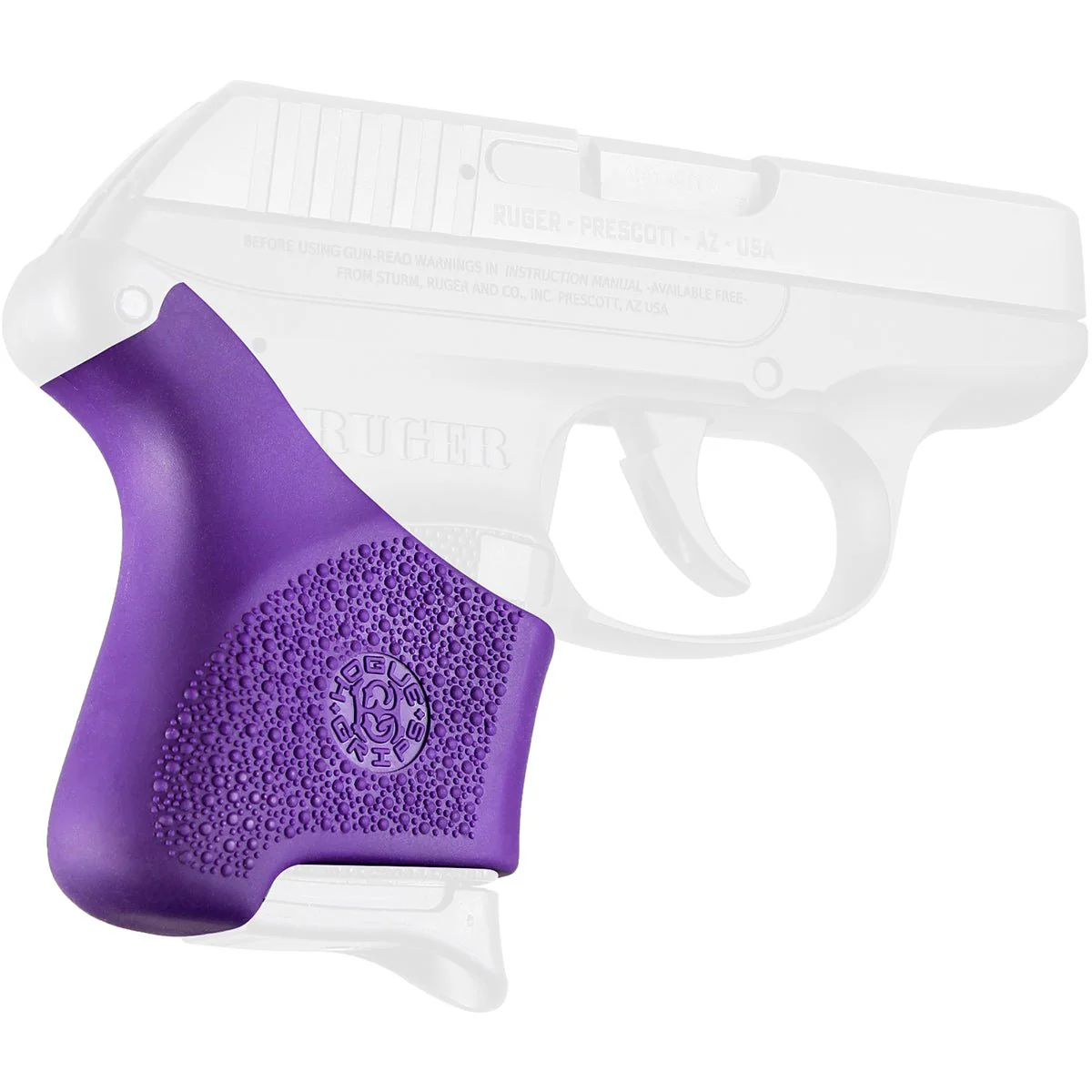 Hogue Ruger LCP .380 HandALL Hybrid Grip Sleeve - Image 6