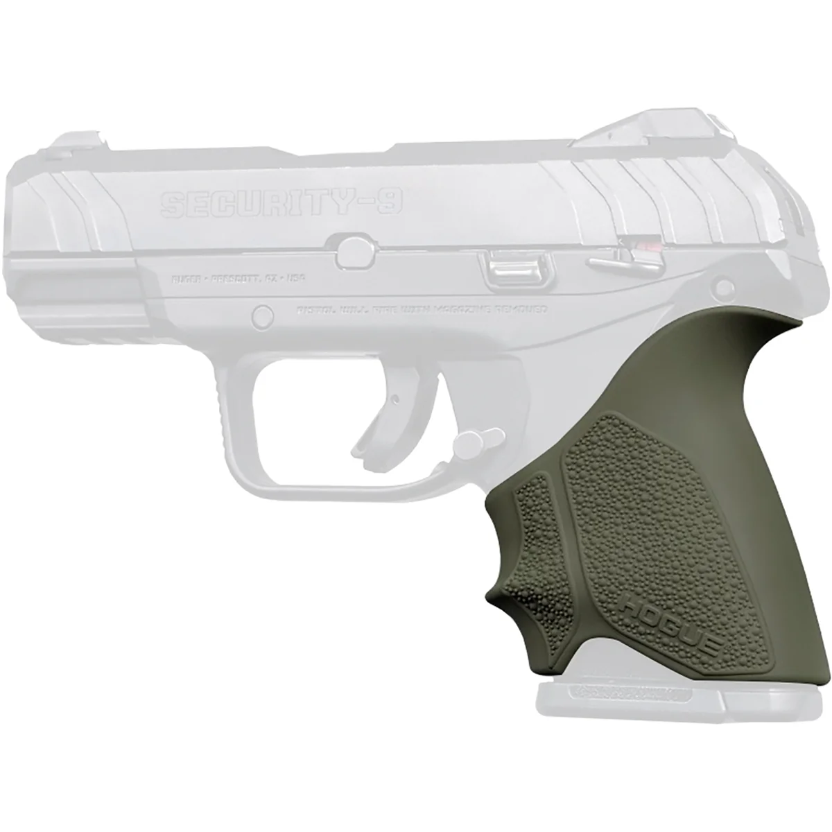Hogue Ruger Security-9 Compact HandALL Beavertail Grip Sleeve - Image 2