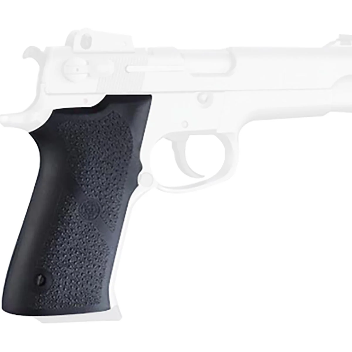 Hogue S&W 5900 Series Rubber Grip Panels - Black - Image 2